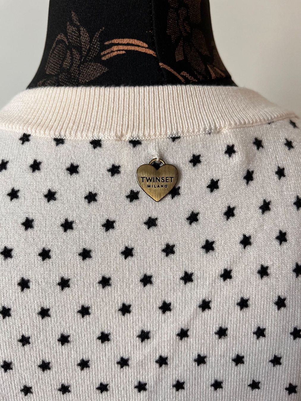 Twinset Pulls & Sweat-shirts: Twinset Pullover V-Ausschnitt Sternenmuster Gr. L – D'occasion à Frenkendorf par klourenco 5
