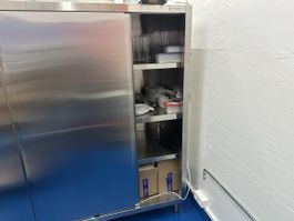 Edelstahl Geschirrschrank