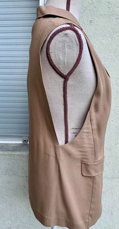 Magnifique gilet CARLA G. 31%viscose crêpe t.36
