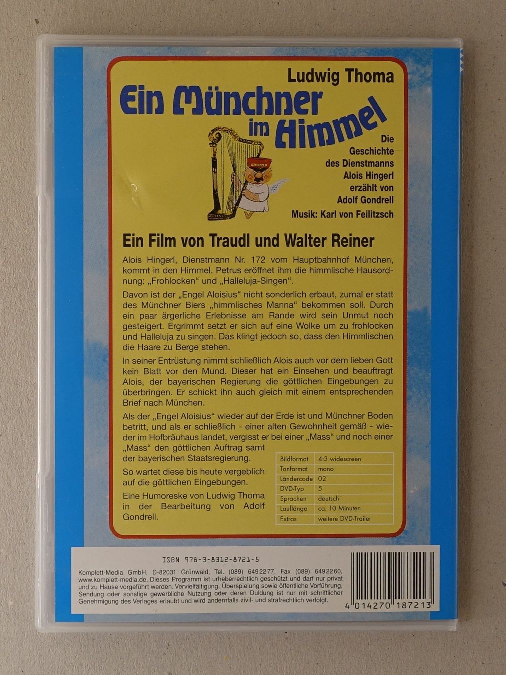 Alle DVDs: Ein Münchner im Himmel – Gebraucht aus Sessa von fraenklishop 1