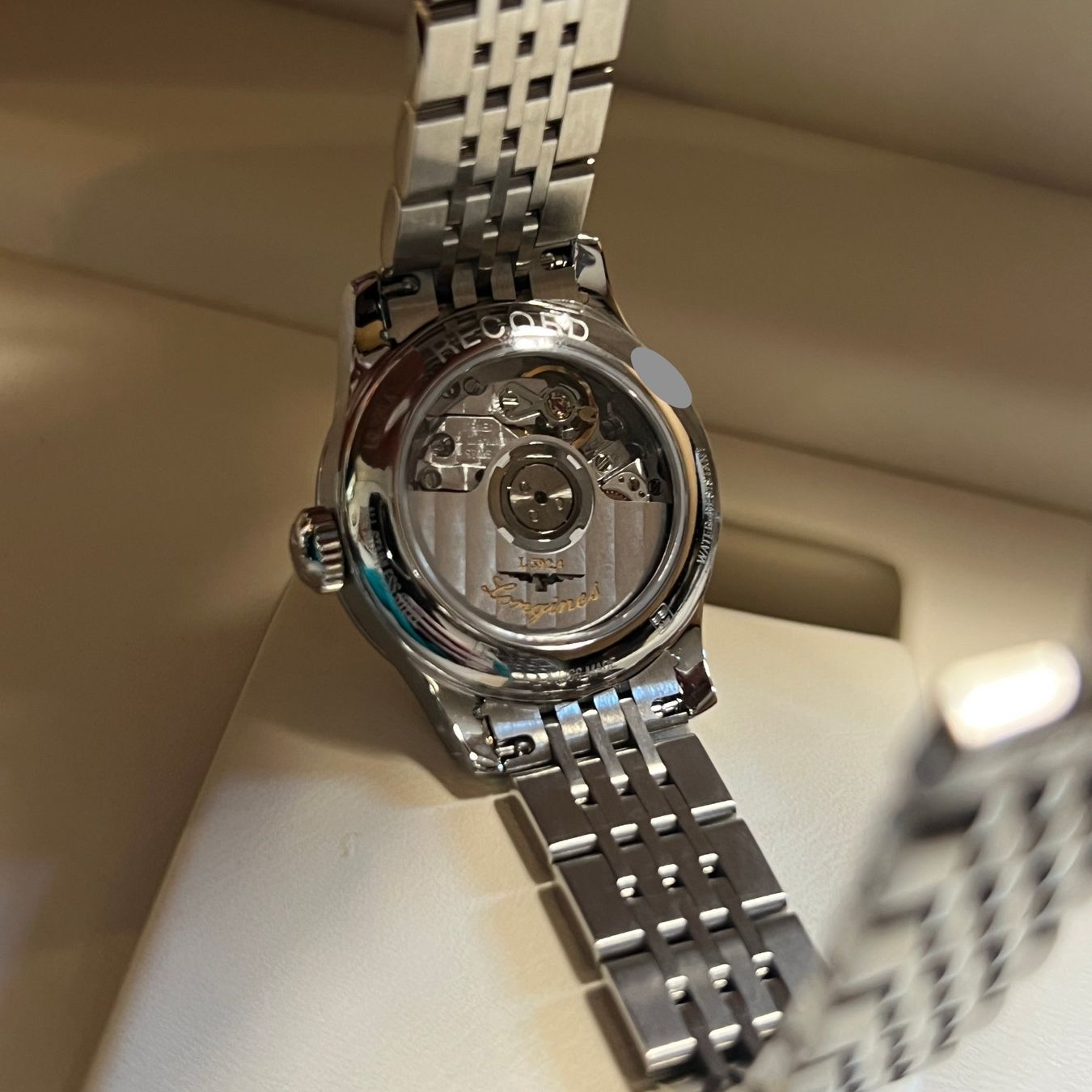Longines Uhren: Longines Record Lady Automatic Full Set L2.320.4.76.6 – Gebraucht aus Carouge GE von Watchaser 4