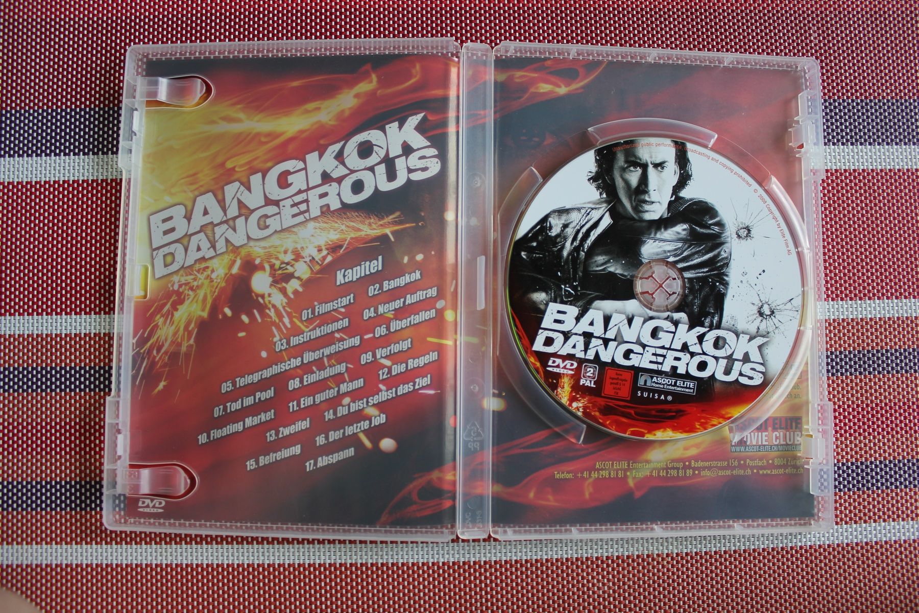 Tutti i DVDs: Bangkok Dangerous d Nicolas Cage: DVD – Usato da Geroldswil venduto da Schlumpfine1973 1