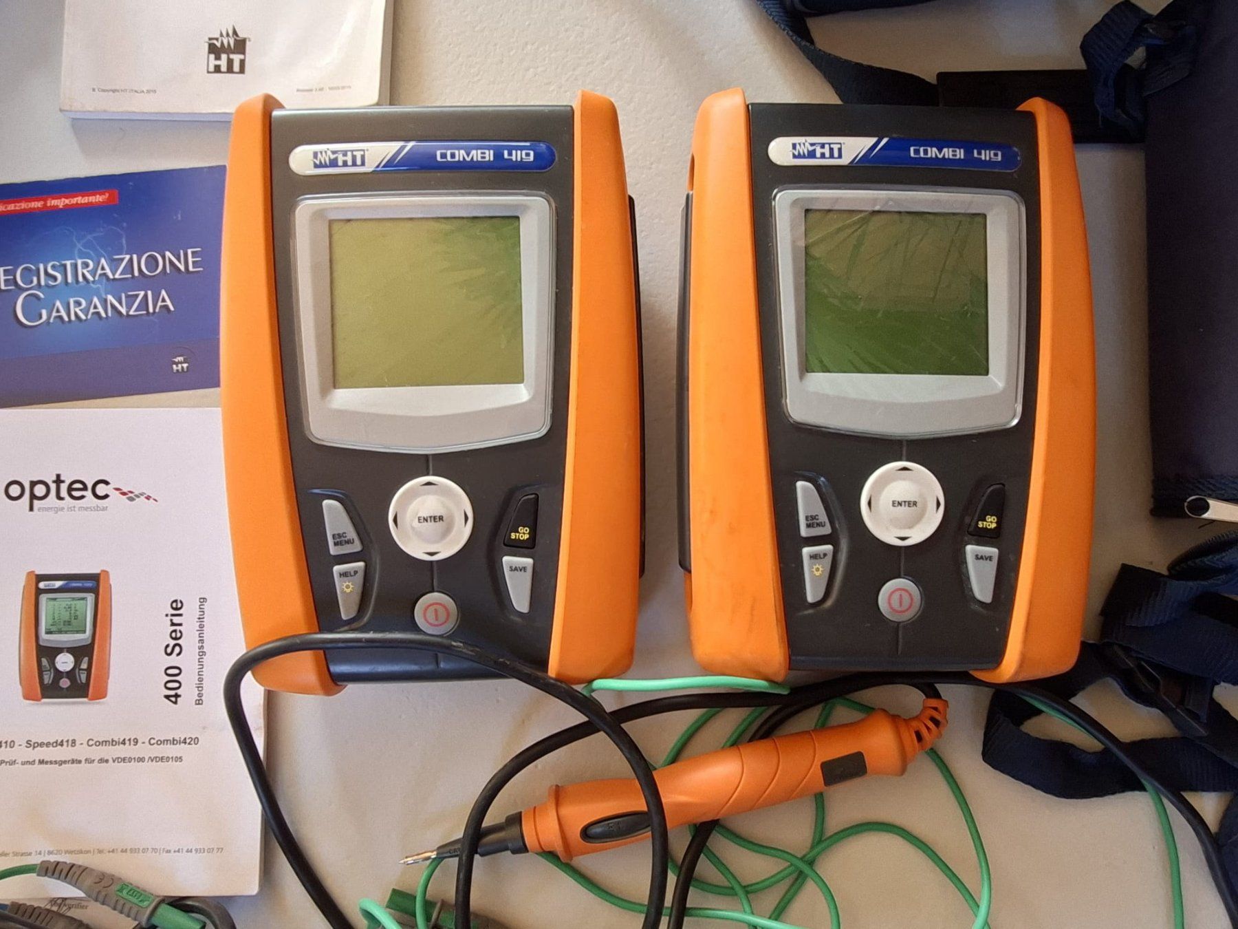 Messen: HT Instruments Combi419 Multimeter 2 Stück inkl. div Zubehör – Gebraucht aus Oberbipp von aut_x9tc 9