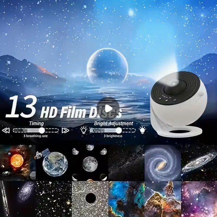 Proiettori: Sternenhimmel Projektor mit 13 Discs, Neu - Originalverpackt – Nuovo e nell'imballaggio originale da Wilchingen venduto da allant2004 4