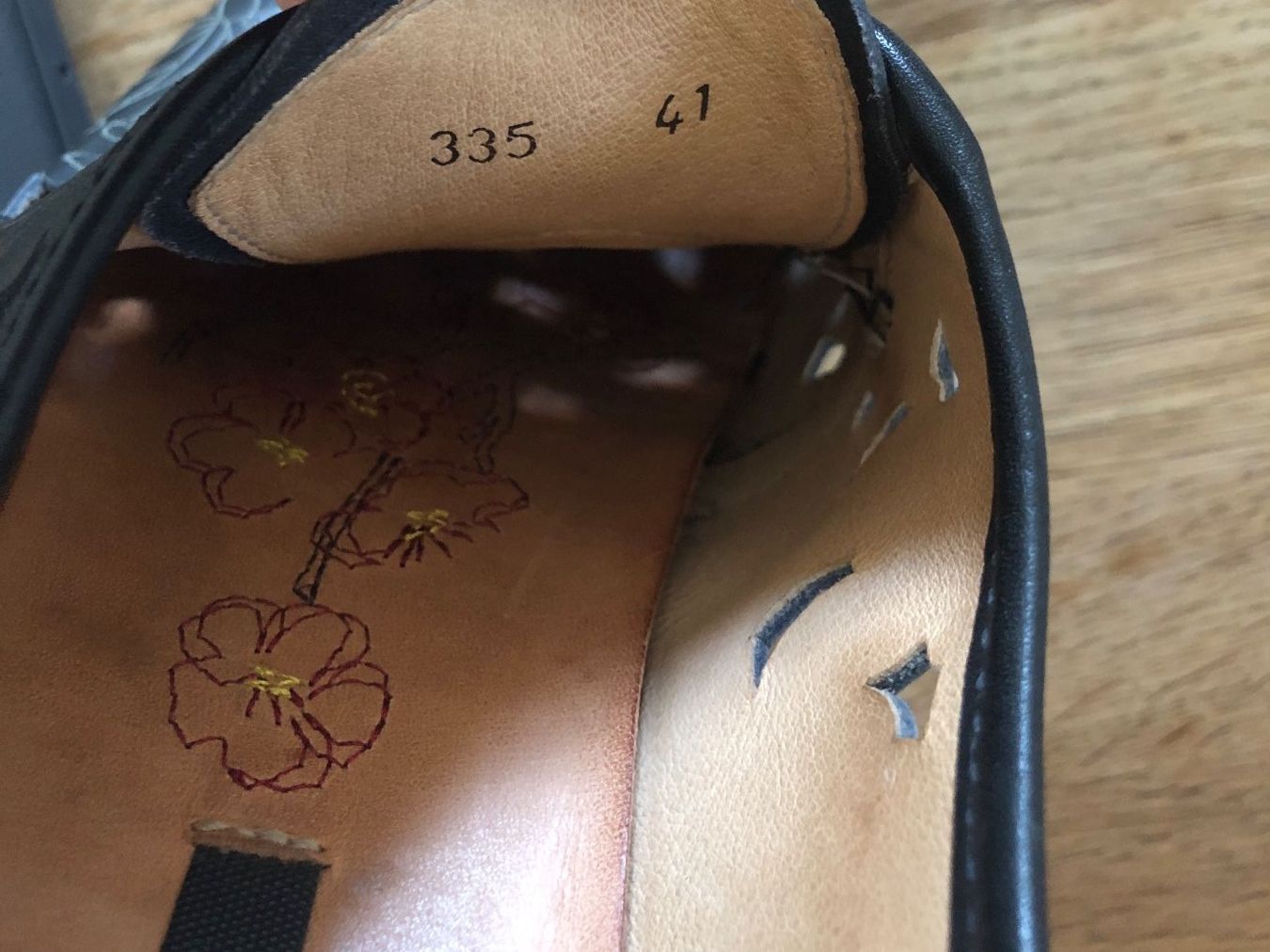 Neosens Scarpe da donna: Neosens 41 Halbschuhe mit Blättern – Usato da Wädenswil venduto da Pixie_ 3