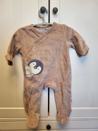 35 Babykleider ab 1CHF: Smile Babystrampler, Gr. 56