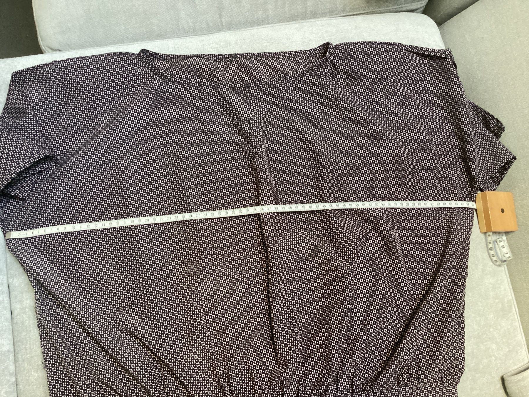 Camicette: Edle, leichte, breite Sommer Bluse mit Muster, ca. Gr. M – Usato da Homberg b. Thun venduto da Homata 3