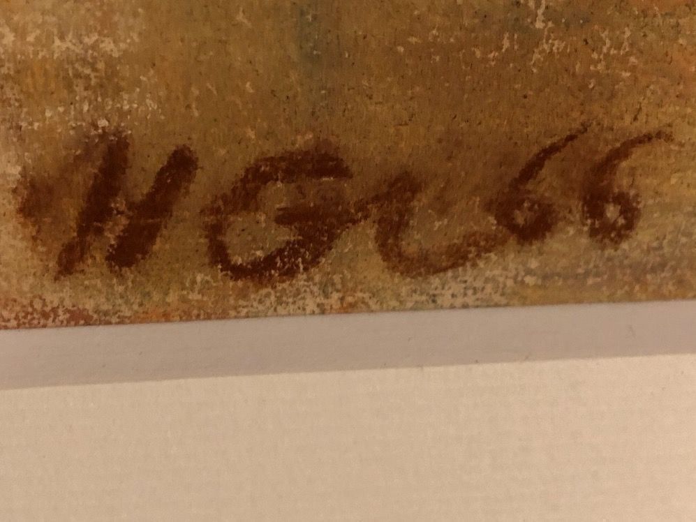 Dipinti: Landschaftsbild Brücke über Fluss monogrammiert – Usato da Hirzel venduto da pjn_d7xp 2