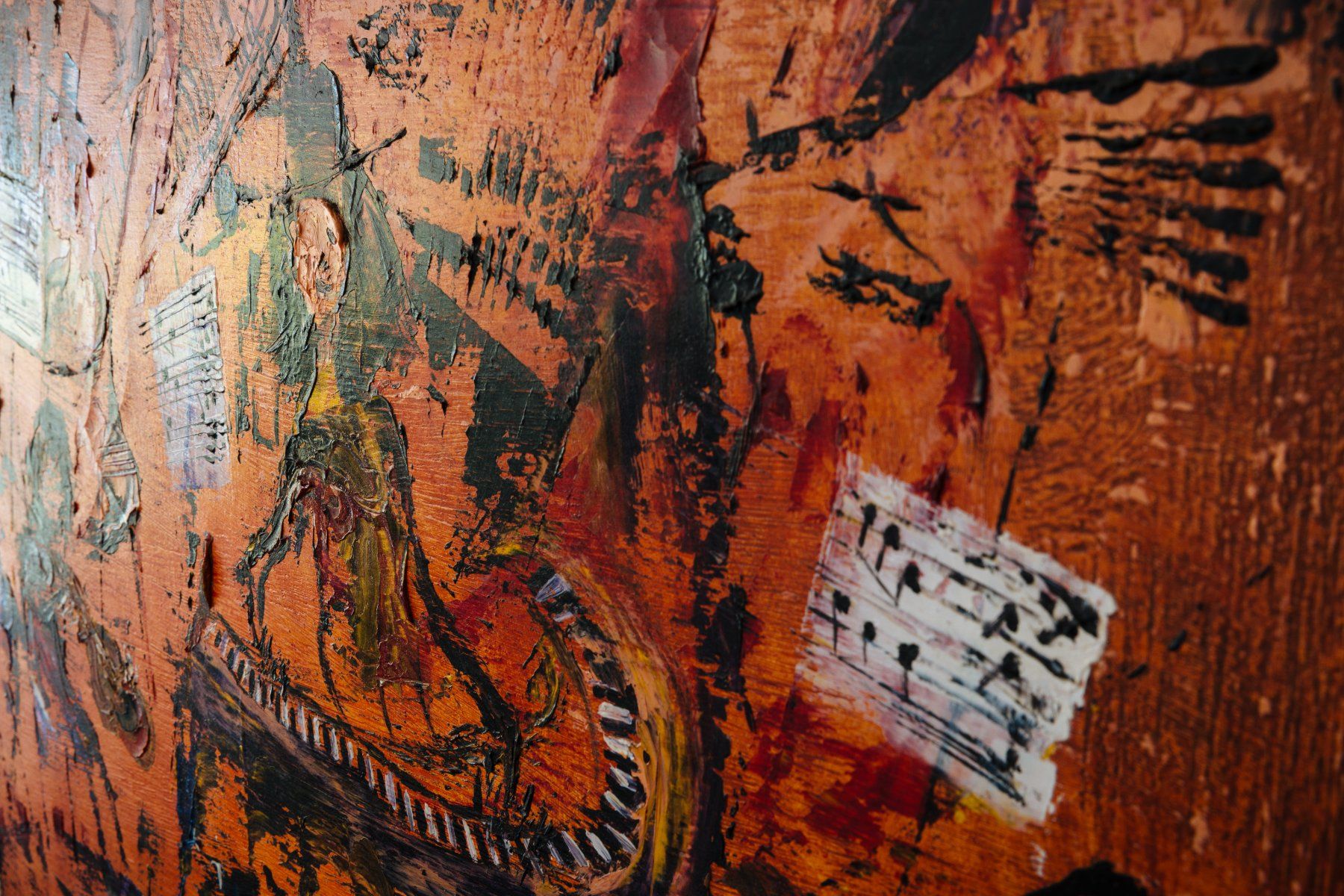 Dipinti: Jazz Ascona von Elvezio Soldini, 1990 – Usato da Gordola venduto da parided 4