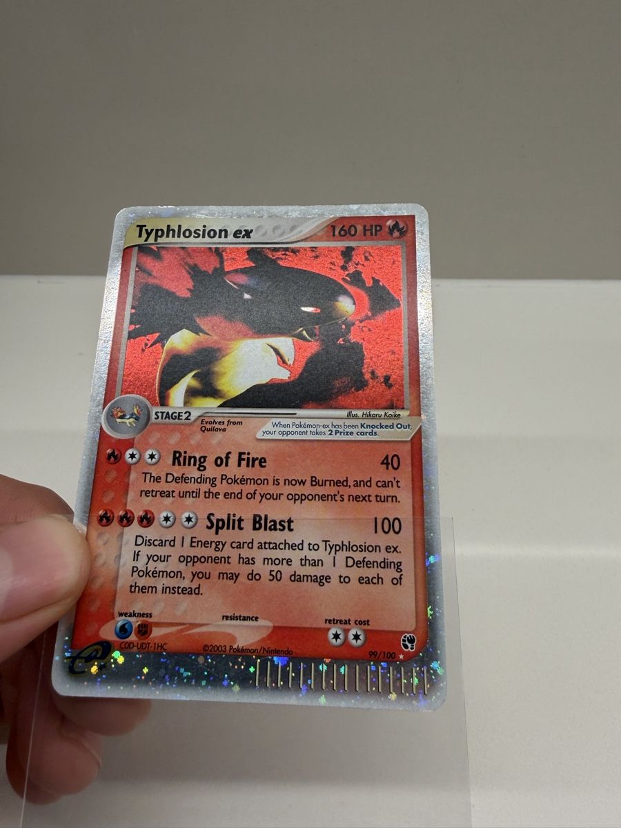 Pokémon Cartes à collectionner: Thyplosion ex Ultra Rare ex Sandstorm 2003 – D'occasion à Arlesheim par WungaBunga 4