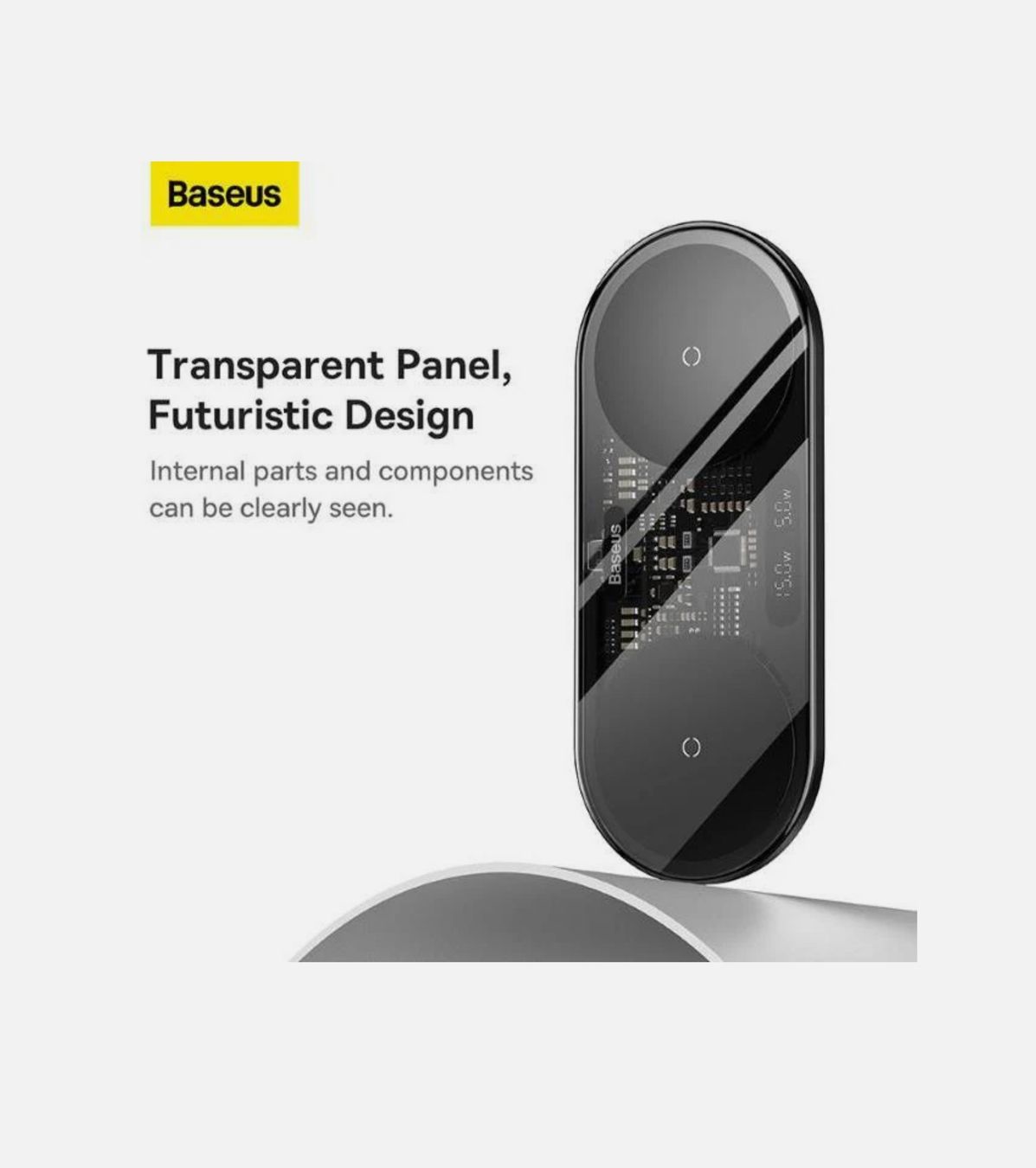 Baseus Caricabatterie: Baseus Digital LED Display 2in1 Wireless Charge – Nuovo e nell'imballaggio originale da Winterthur venduto da Pcline1 6