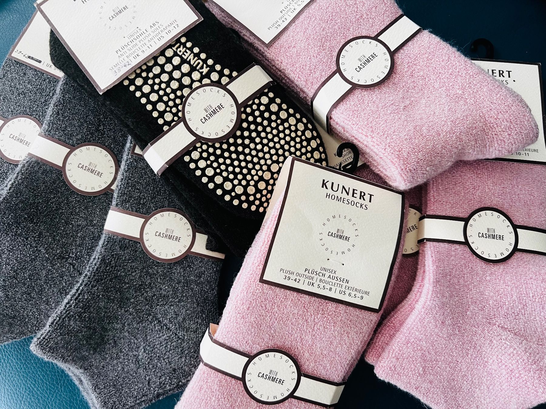 Calze: Socken mit Cashmere KUNERT/Gr39-42/43-46 – Nuovo e nell'imballaggio originale da Zumikon venduto da DamenFashionShop