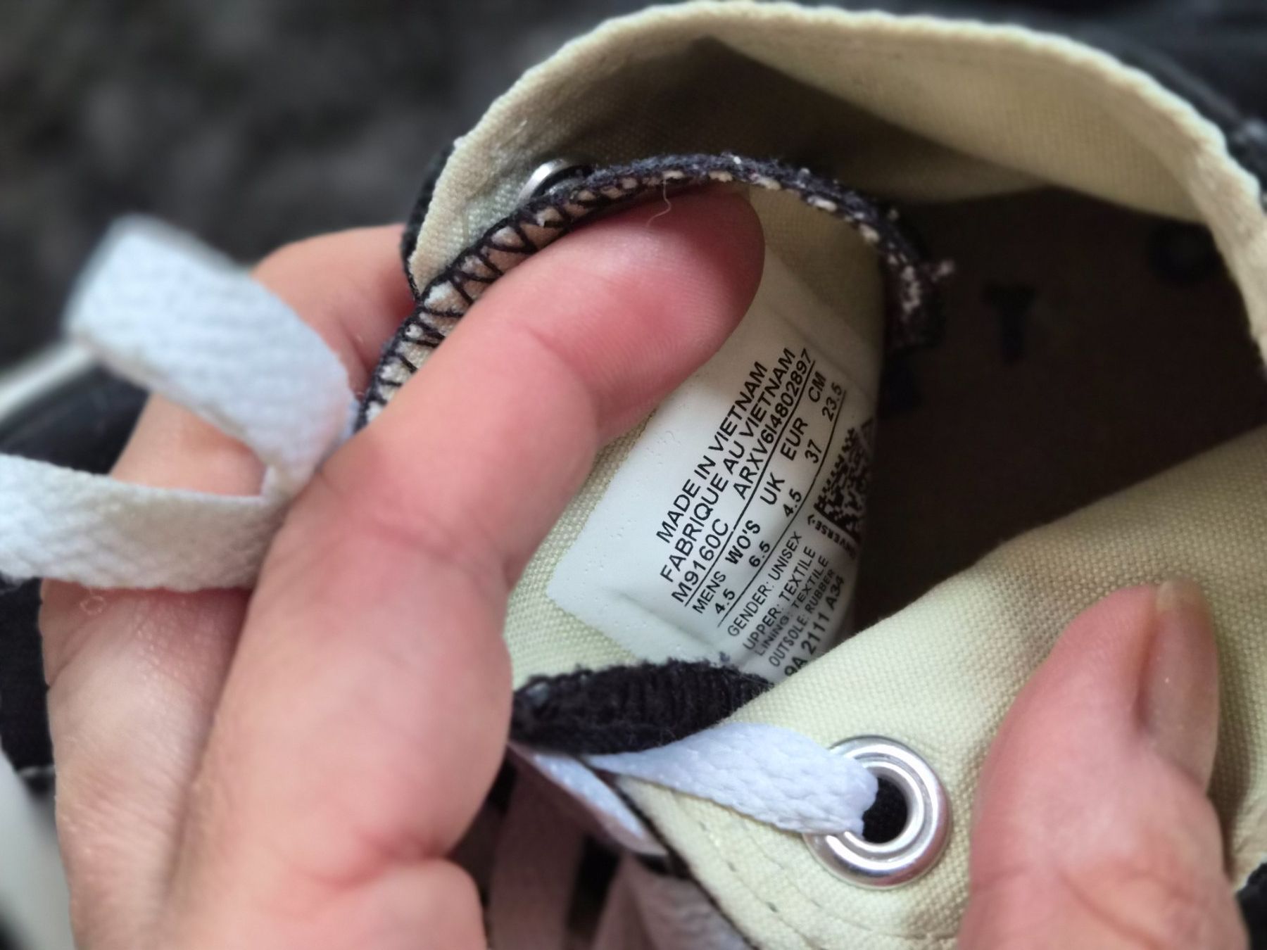 Converse Scarpe da uomo: Converse Chuck Taylor All Star, 37 – Usato da Andelfingen venduto da nicoletta11 1
