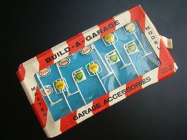 vintage Master build a Garage Accessories Benzinschilder rar