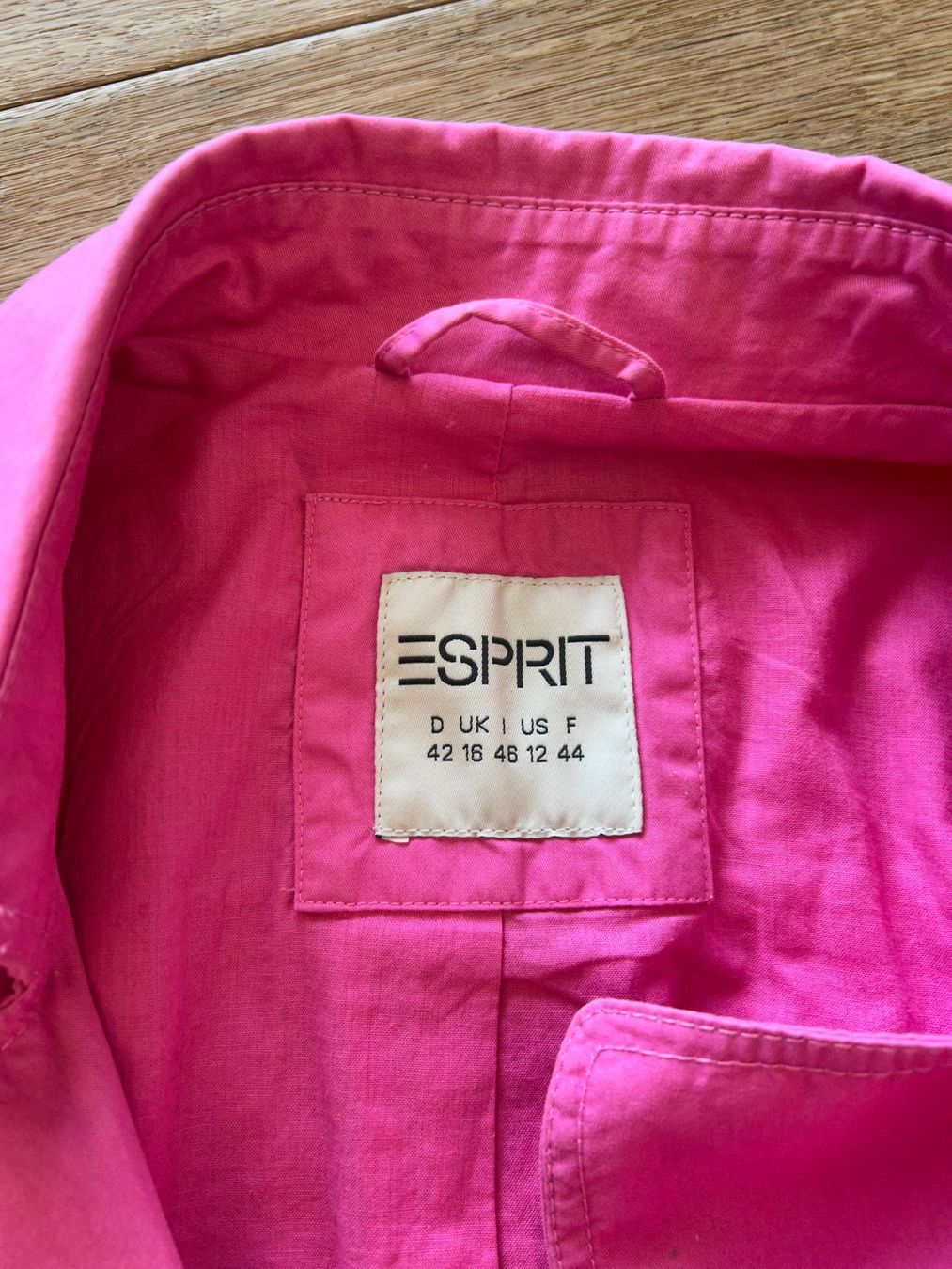 Esprit Cappotti: Damen Trenchcoat pink, Esprit, neu – Nuovo (secondo la descrizione) da Thayngen venduto da Neuhof80 1