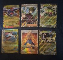 Cartes Pokémon Lot 6 cartes EX GX Trainer état neuf