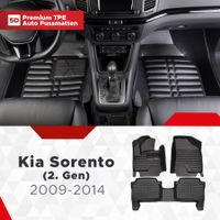 5D Premium Auto Fussmatten für Kia Sorento (2.Gen) 2009-2014