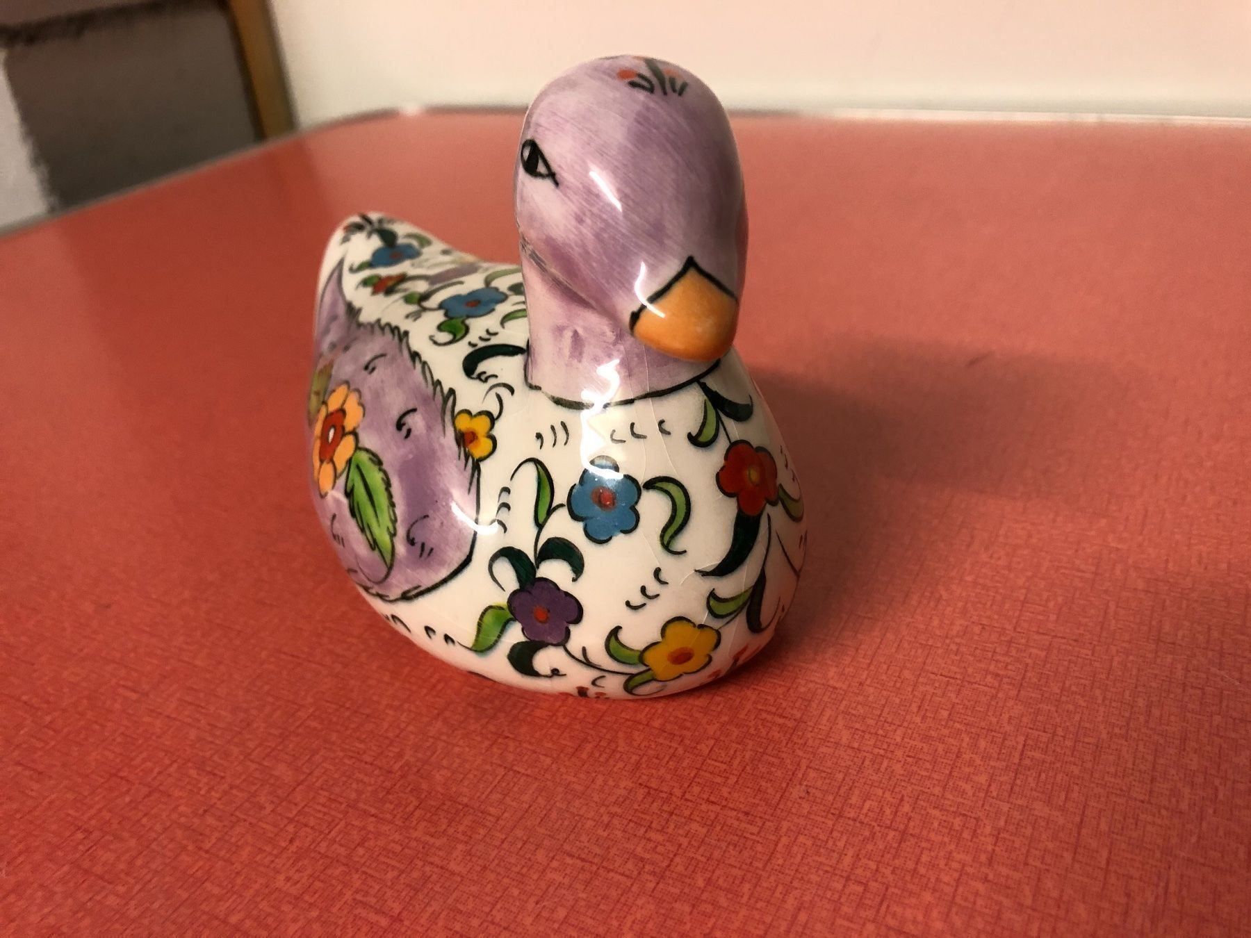 Statuette: Schöne Dekorative Keramik Ente. – Usato da Lanzenhäusern venduto da vic63 1