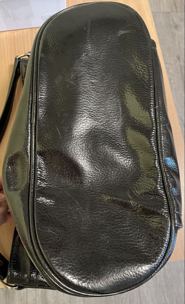Longchamp Borse da donna: Sac Longchamp cuir verni noir – Usato da Vernayaz venduto da Veron1 4
