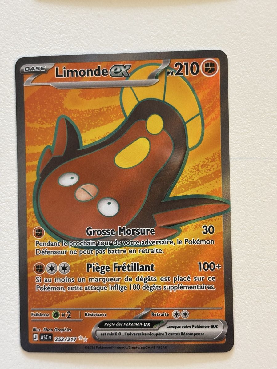 Pokémon Carte collezionabili: Carte pokemon LIMONDE asc 252 fr – Nuovo (secondo la descrizione) da lausanne venduto da helderj