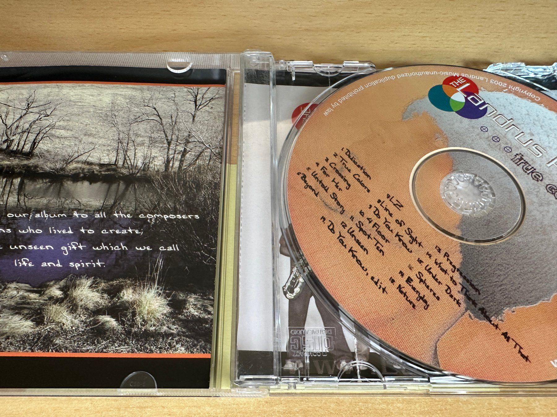 CD: The Landrus Project - True Colors – Usato da Rikon im Tösstal venduto da Alpenmutz 2