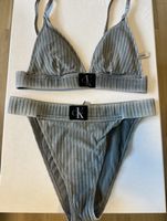 CALVIN KLEIN - grey swimwear / bikini XS