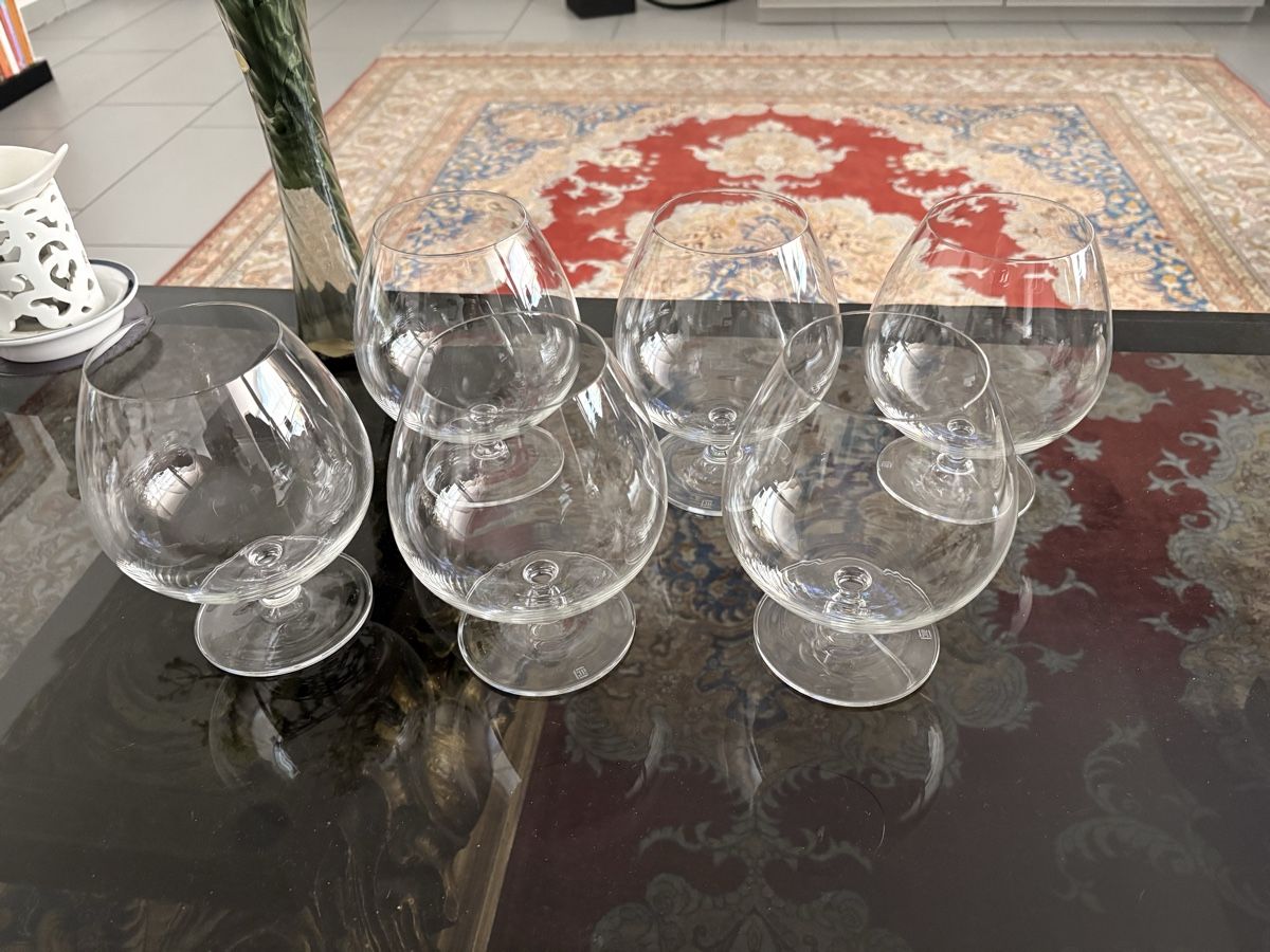 Bicchieri: RIEDEL 6 Cognacgläser Kristall  – Usato da Bellinzona venduto da ModaLugano 1