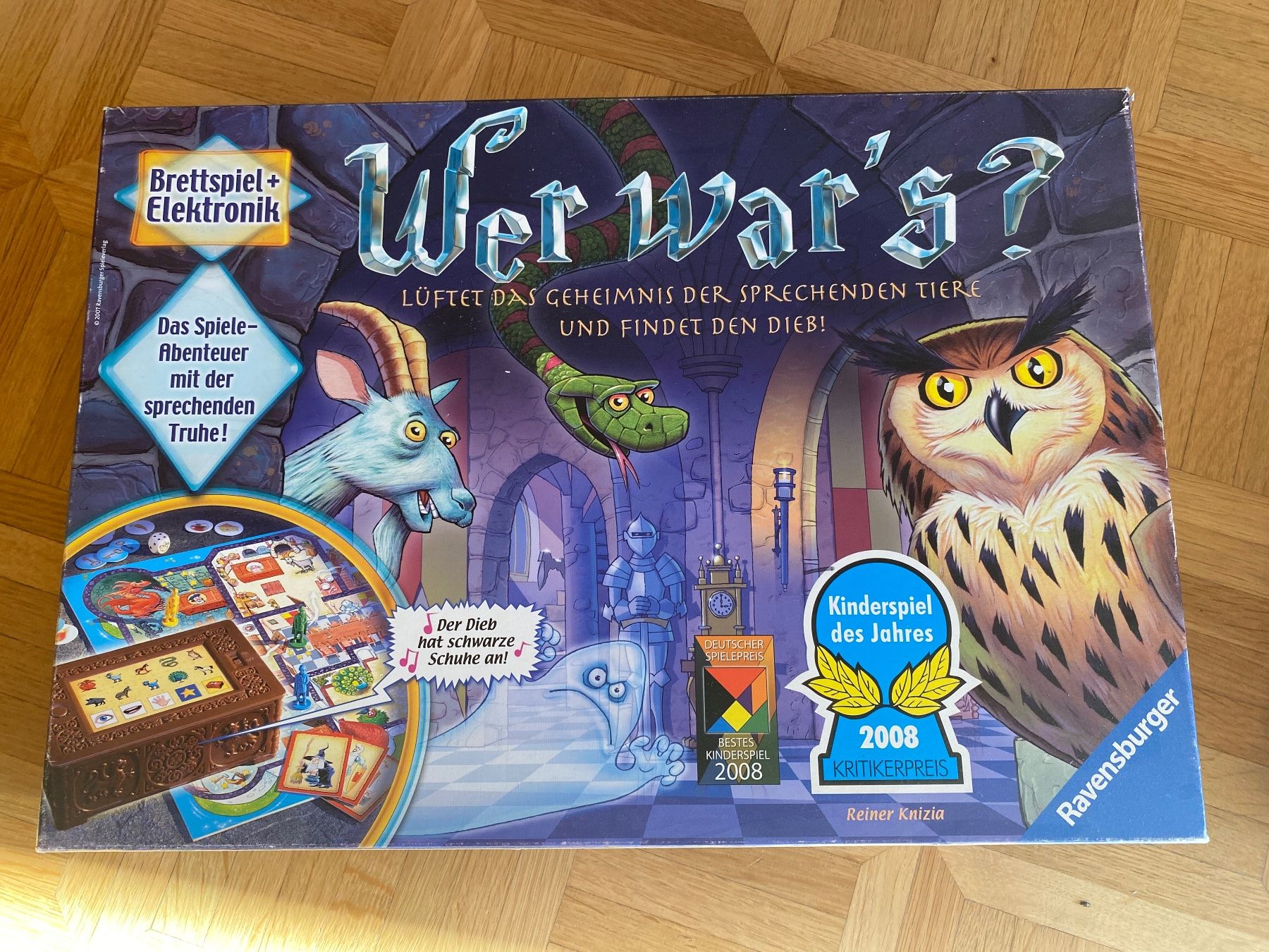 Ravensburger Giochi: Ravensburger Brettspiel Wer war's – Usato da Vilters venduto da Zwaergli13