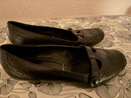 Chaussures Janet D en vrai cuir taille 39