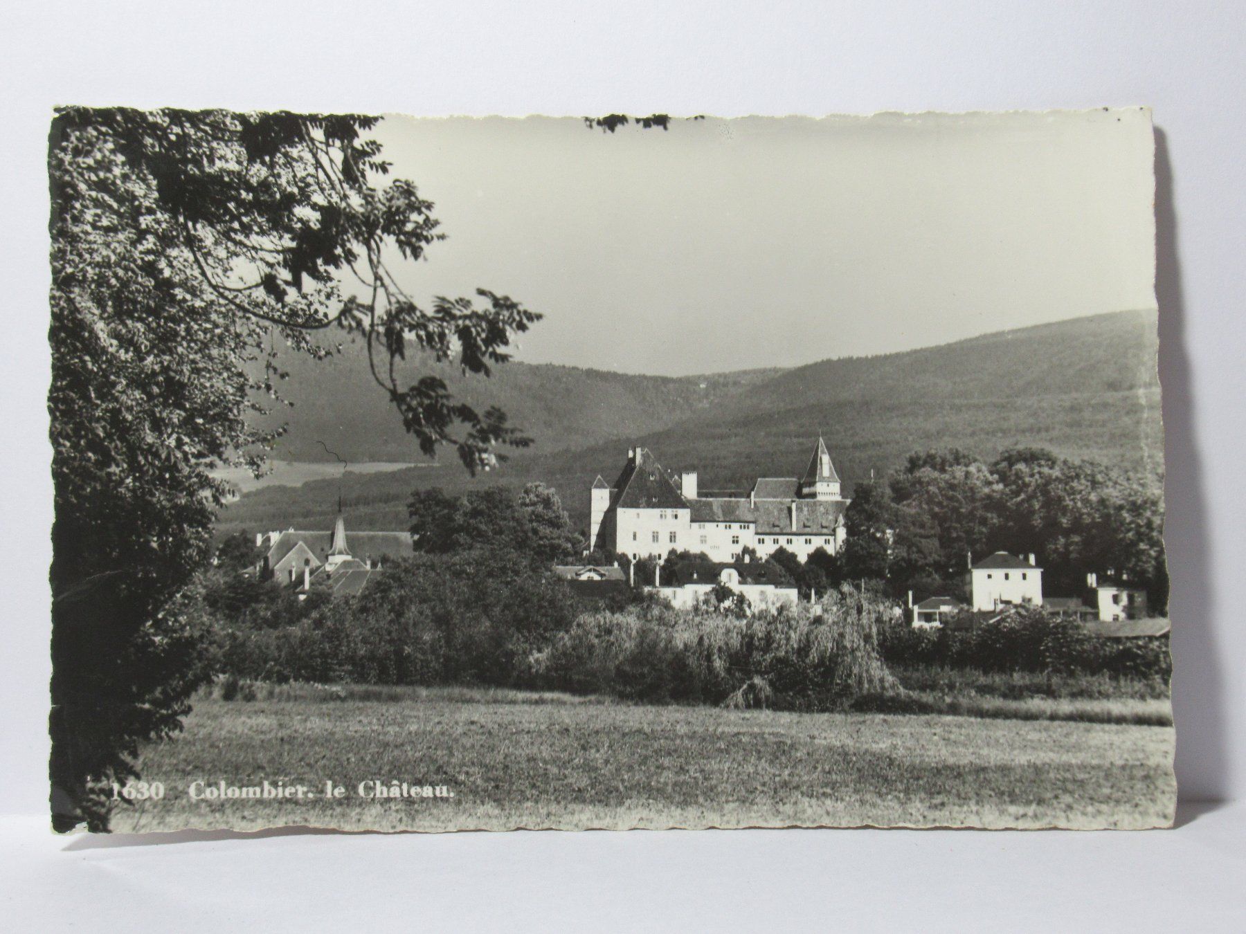 Ansichtskarten: Colombier , Le Château 1951 – Gebraucht aus Grenchen von Bluemchen1900
