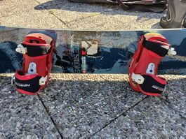 Snowboard NIDECKER The Smoke avec fixations Nidecker 🏂🇨🇭