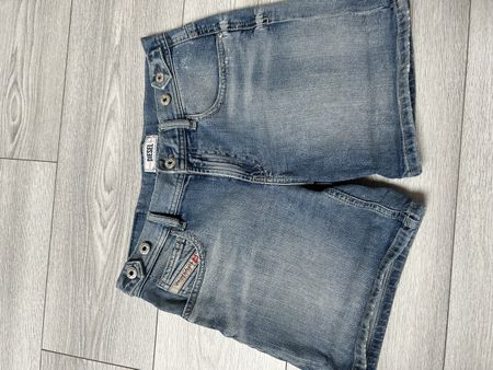 Short en jean Diesel bleu clair