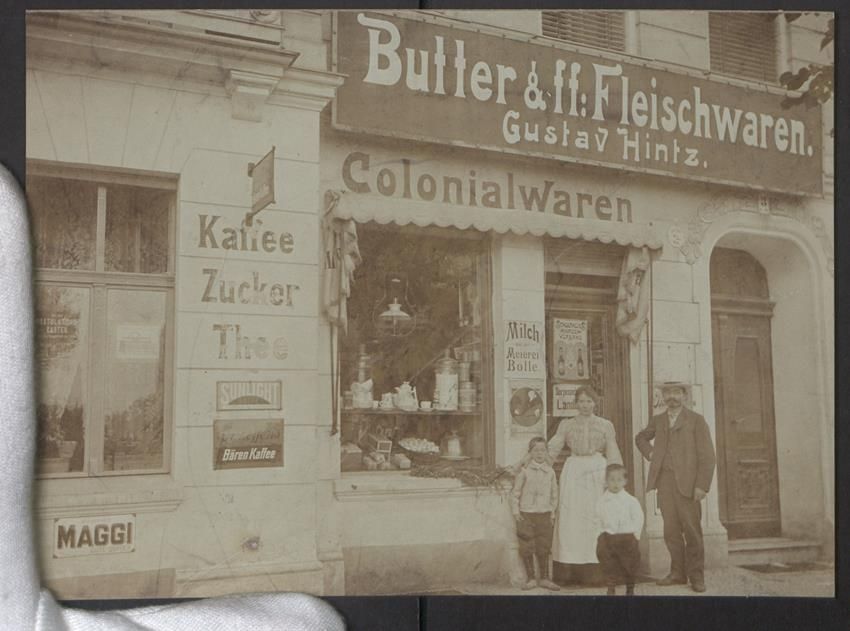 Fotografie &  Plakate: Fotografie Handlung Butter, Fleischwaren – Gebraucht aus Berlin von bartko-reher
