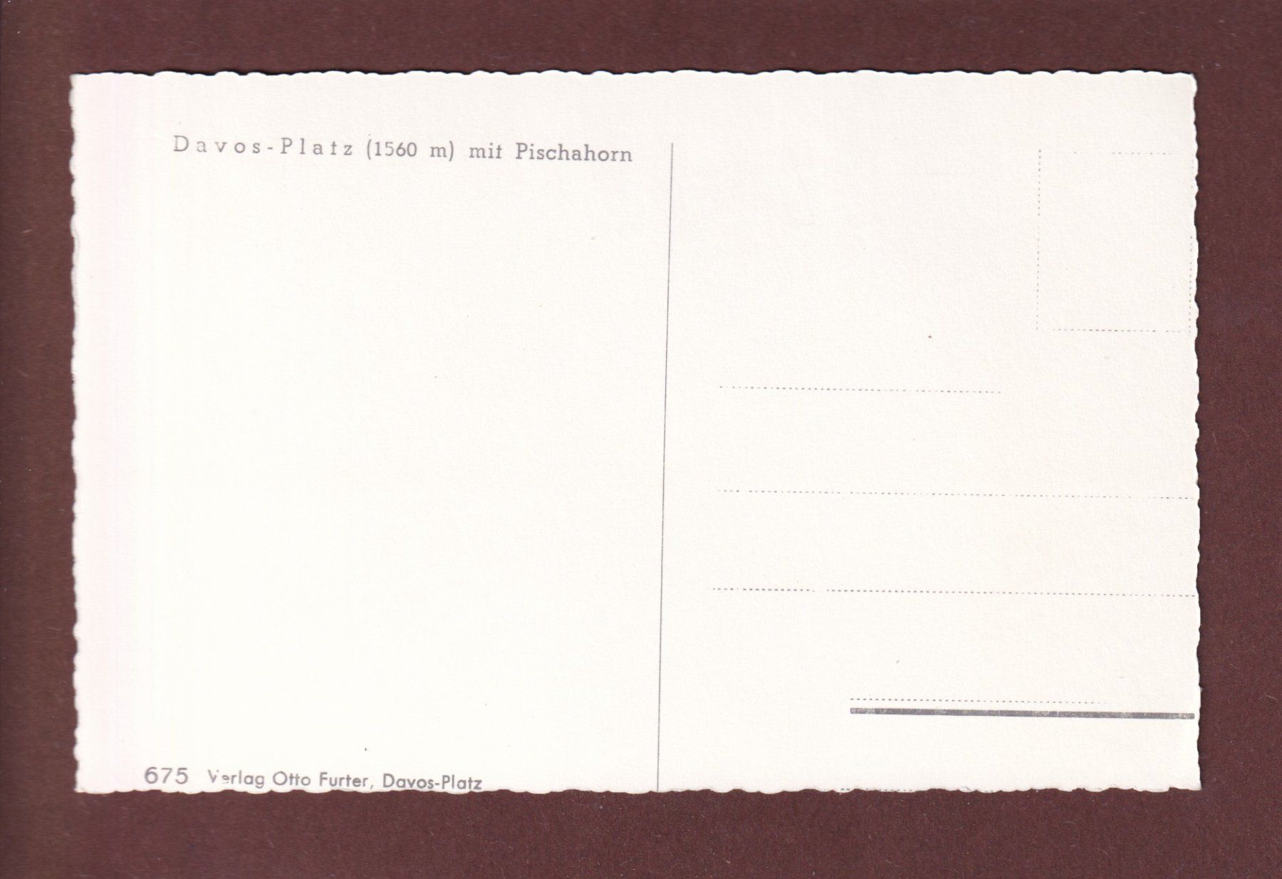 Cartoline postali: DAVOS-PLATZ – Usato da Pully venduto da nicecards 1