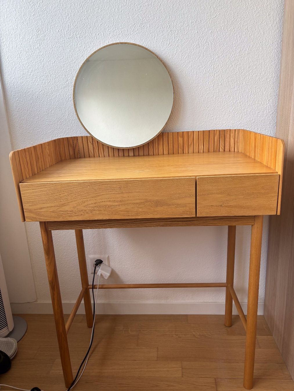 La Redoute Schminktische: Coiffeuse frêne massif La Redoute – Gebraucht aus Nyon von pau_57lt 1