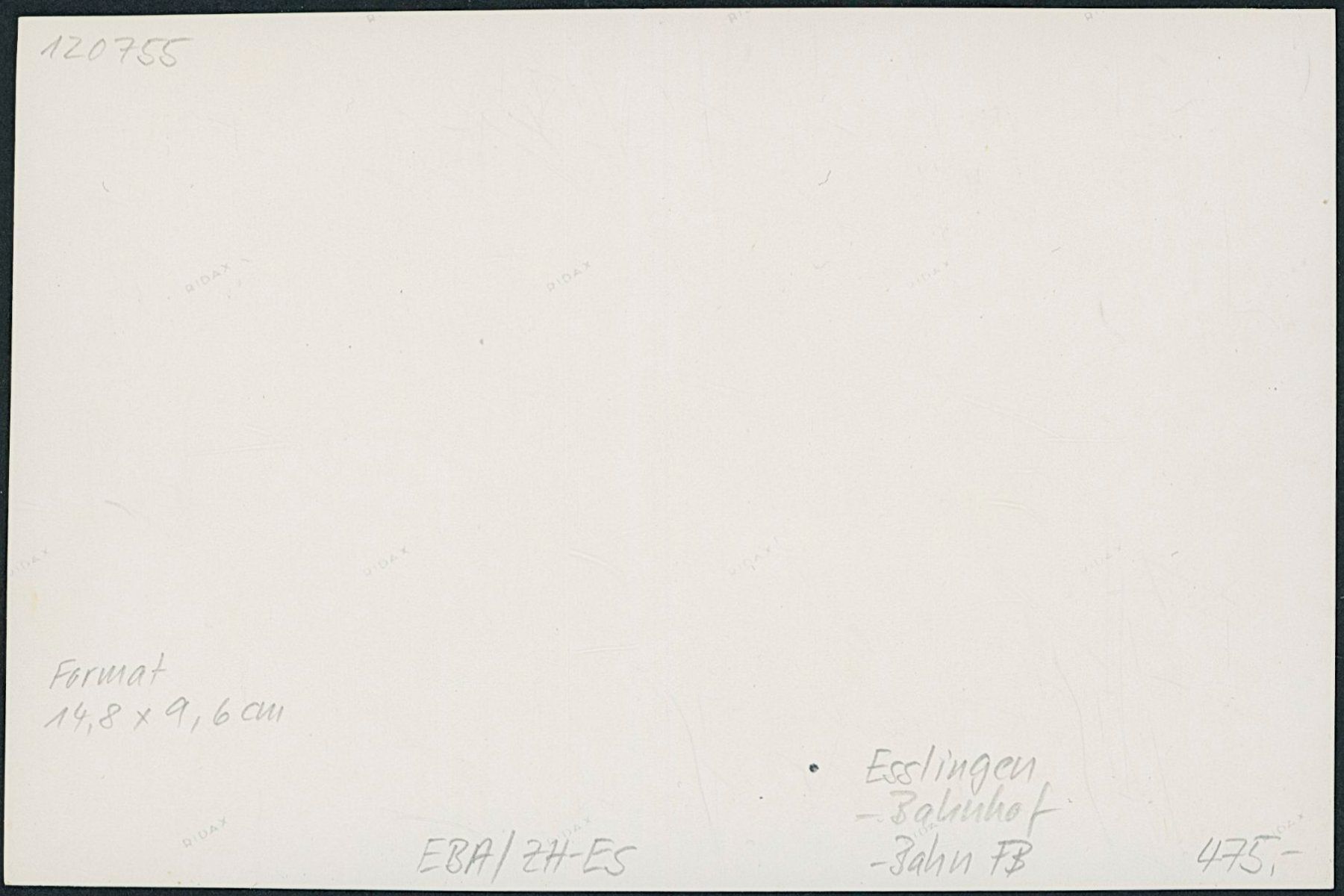 Cartoline postali: ZH Esslingen - Bahnhof - Bahn FB – Nuovo (secondo la descrizione) da Schindellegi venduto da Jonathan77 1