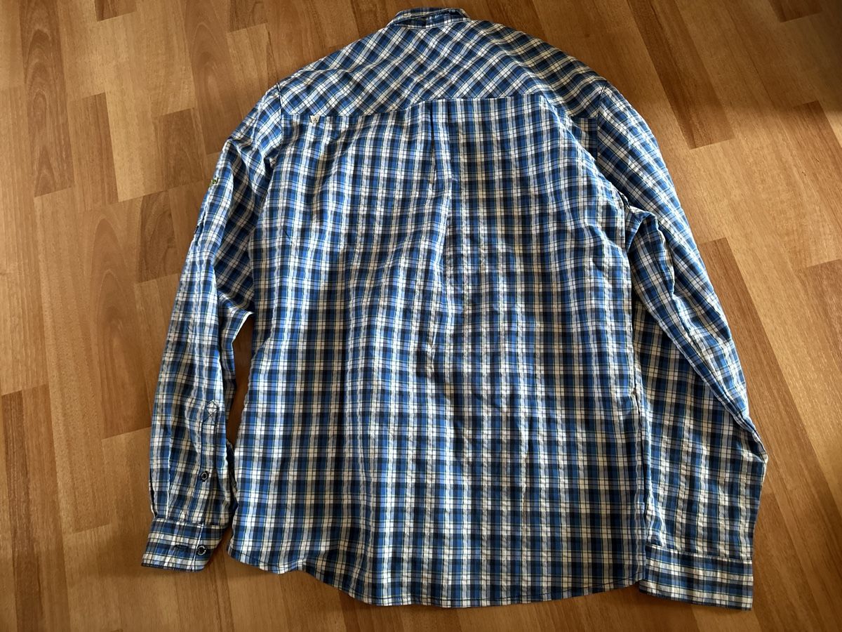 Schoeffel Hemden: Schöffel Herren Hemd, Grösse L, Blau Kariert – Gebraucht aus St. Gallen von mai_gd7k 1