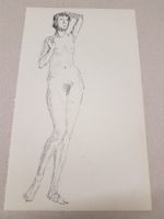 Otto Kappeler (1884-1949) – Original Aktstudie / Zeichnung