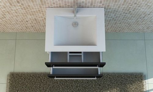 Mobili per bagno: Bad Set AROSA II Badset schwarz Badmöbel – Nuovo e nell'imballaggio originale da Herbertingen venduto da jet-line-e-trade 2