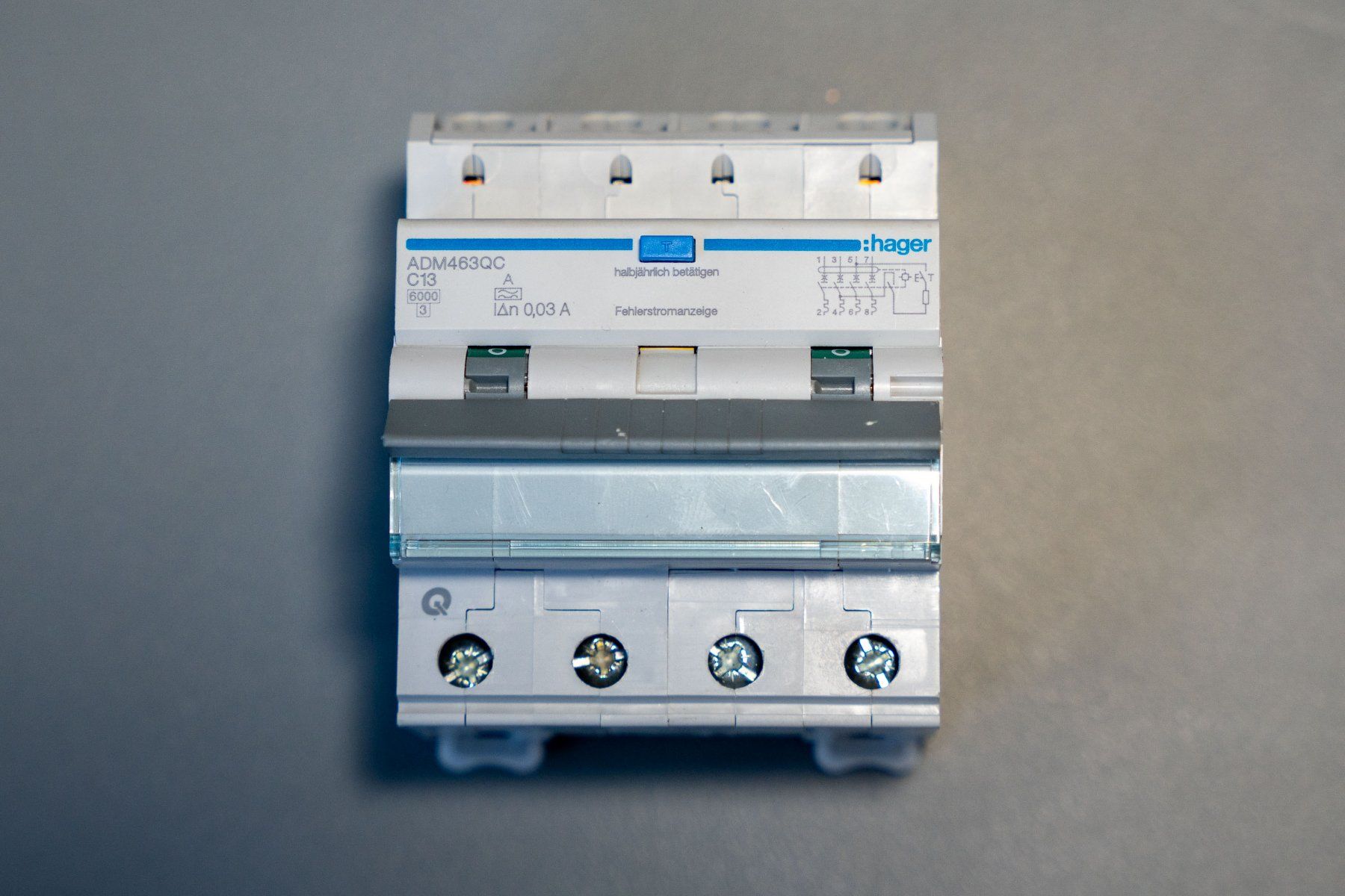 Hager Schalter: Hager ADM463QC FI/LS-Schalter 13A Typ A – Gebraucht aus Dietlikon von phi_j5l6