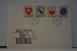 Fürstentum Liechtenstein FDC  FL 01.09.1964 Vaduz