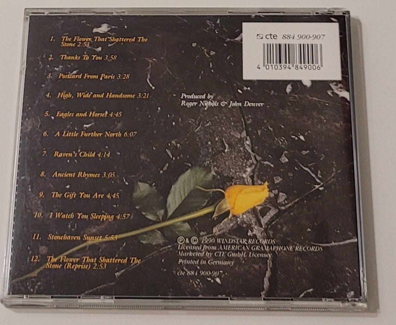 CD: John Denver - The flower that shattered the stone - CD – Usato da Zürich venduto da fourpaws 1