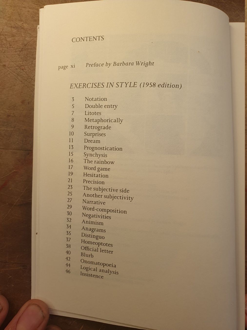 Libri: Exercises In Style - Raymond Queneau – Usato da Zürich venduto da loosebone 5