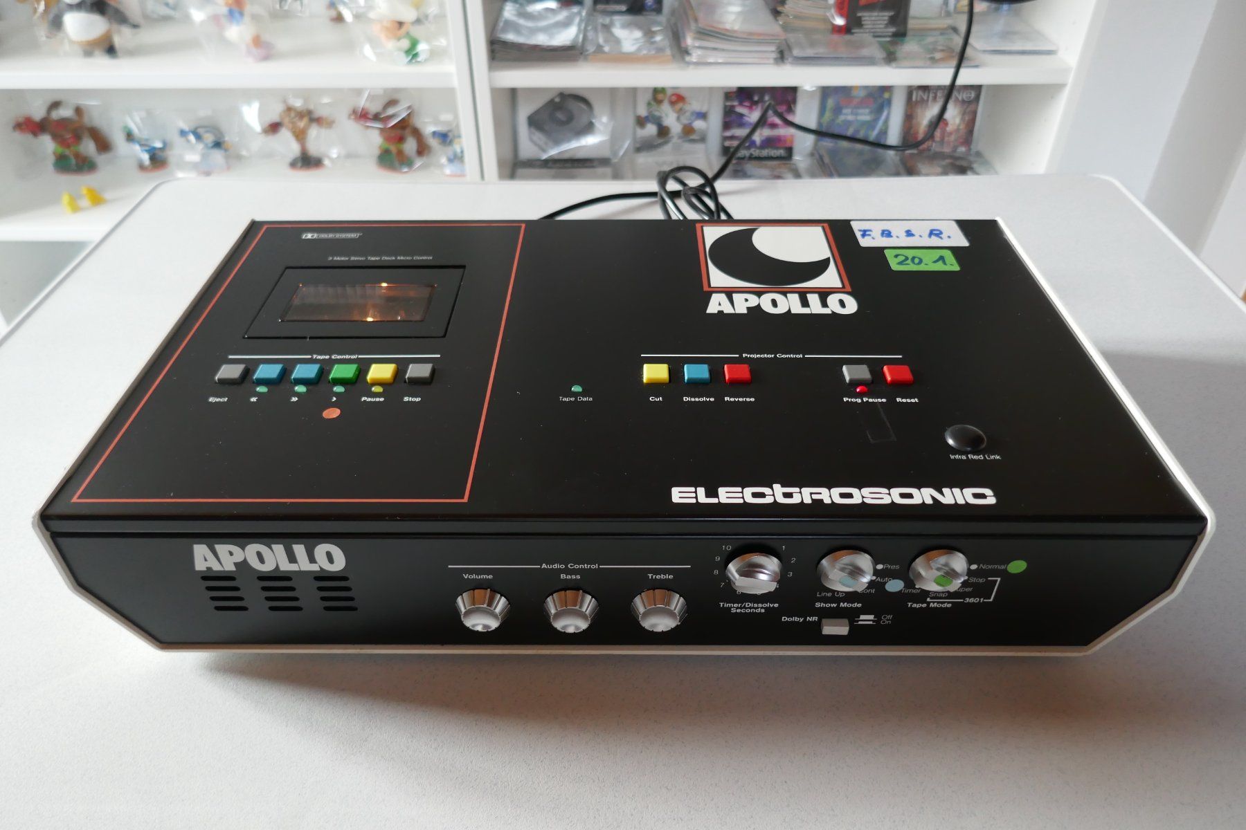 Sistema di controllo: Boîtier de contrôle Apollo Electrosonic - Serial 1517 – Usato da Vuarrens venduto da Espace-Retro