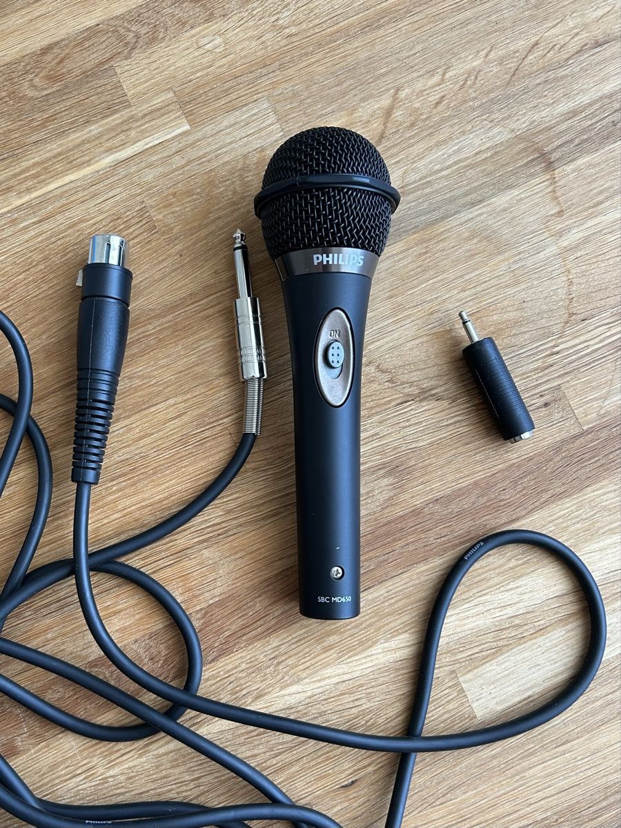 Philips Microfoni: Philips Mikrofon – Usato da Goldach venduto da elijah2000