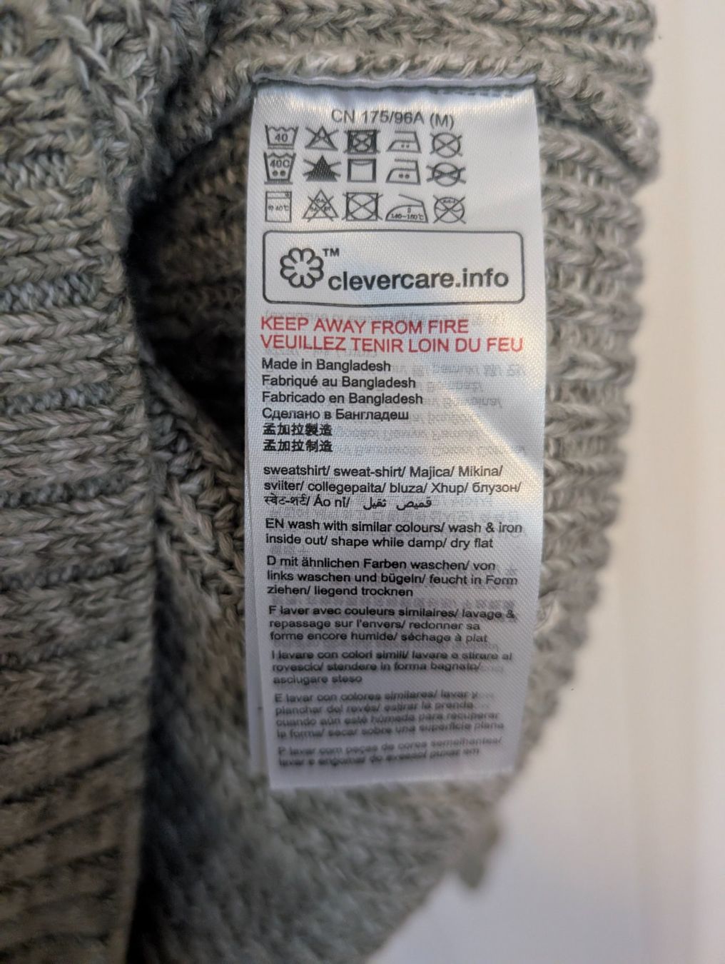 Maglioni & Felpe: Esprit Grobstrick Winterpullover grau M – Usato da St.Gallen venduto da primito 3