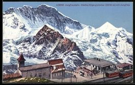 Jungfraubahn, Station Eigergletscher mit