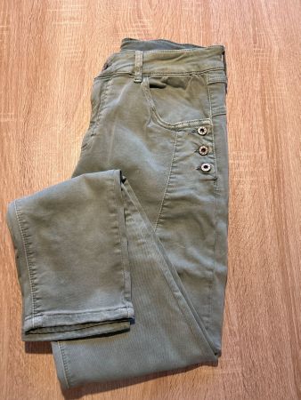 Jeans olivgrün Grösse L