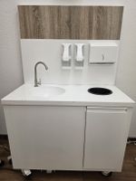 Mobiler Handwaschplatz weiss mit Kanistern gebraucht