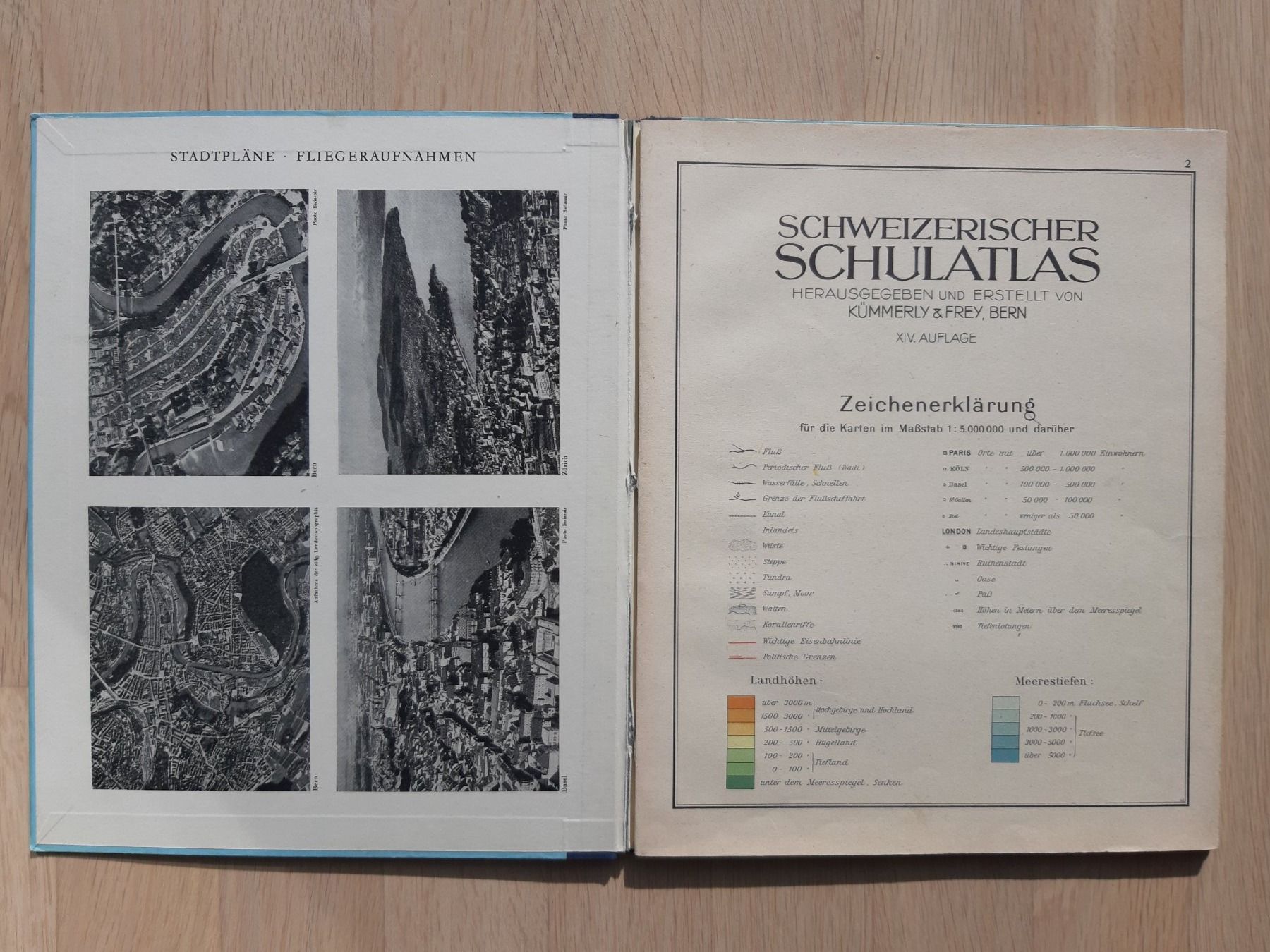 Bücher: Schweizerischer Schulatlas, 14. Auflage – Gebraucht aus Riedern von martigni_88 1